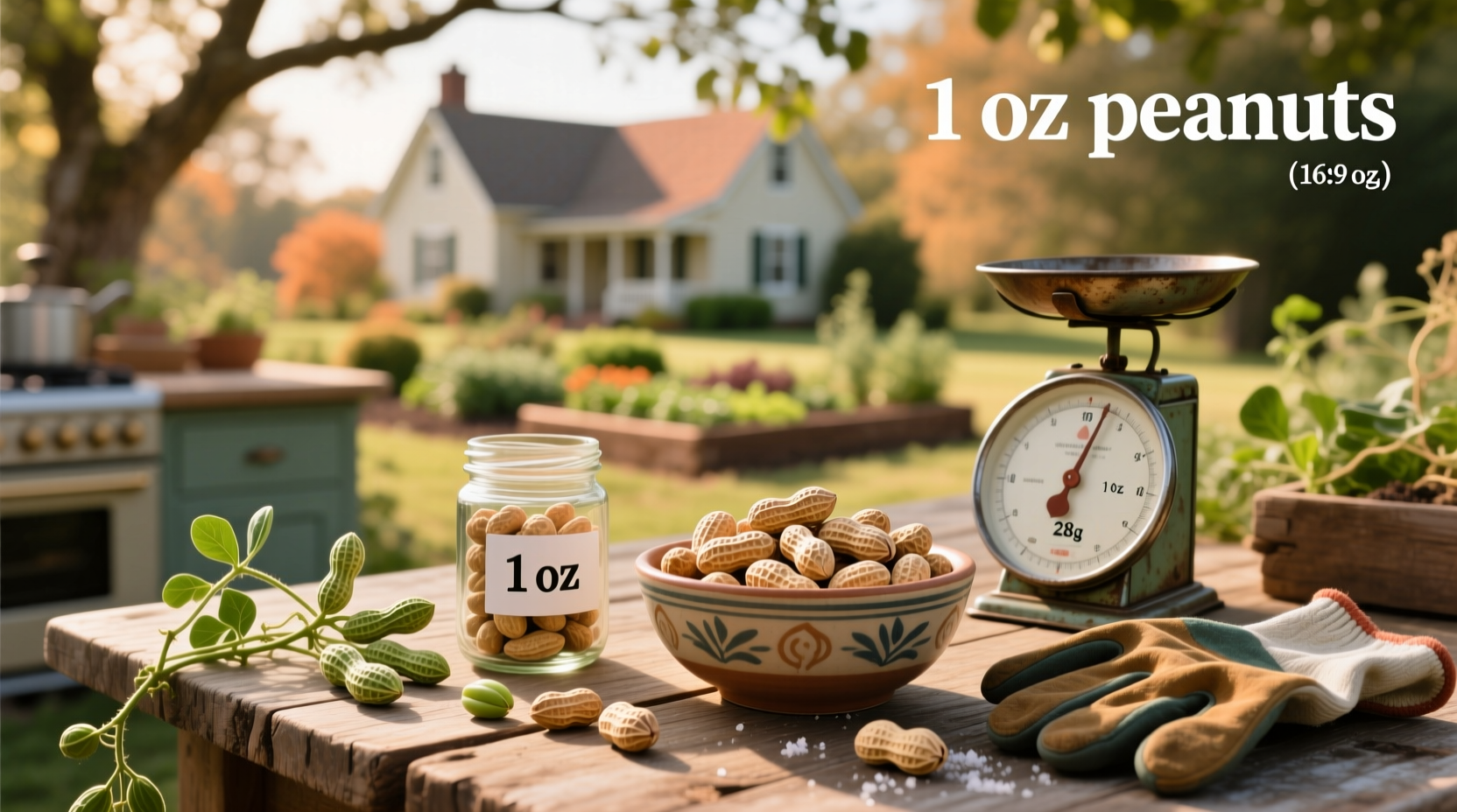 1 oz peanuts nutrition guide