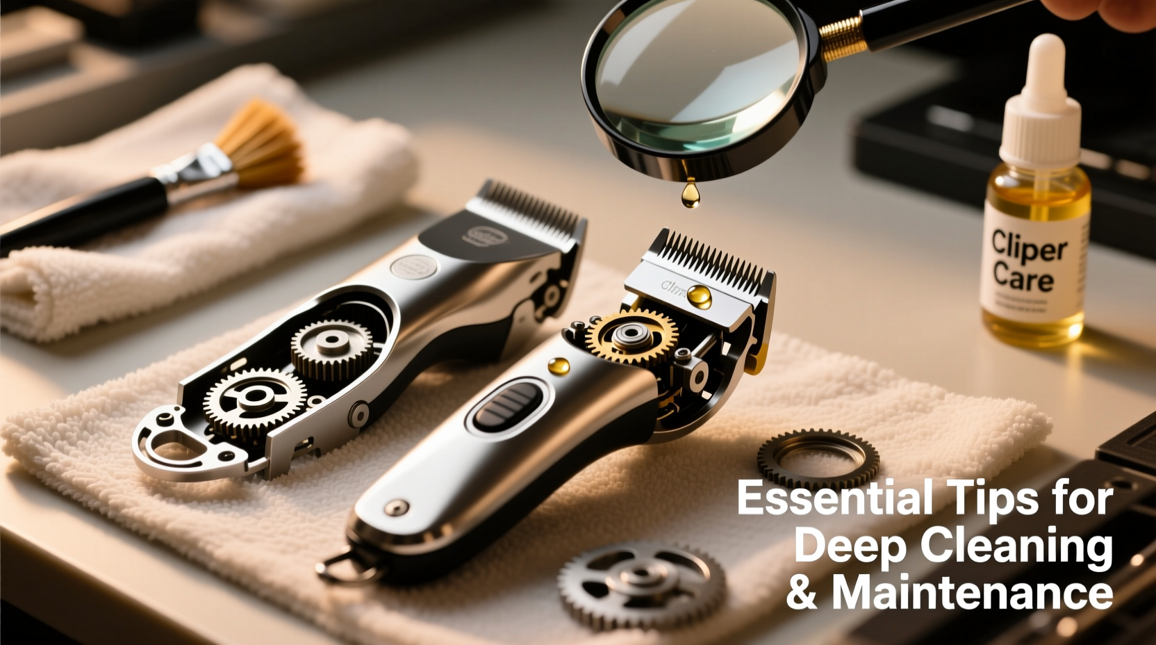 essential tips for deep cleaning and maintaining clippers for long lasting performance