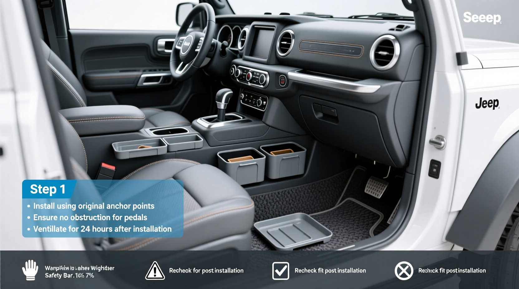 Jeep Wrangler TJ Interior Storage Buying Guide