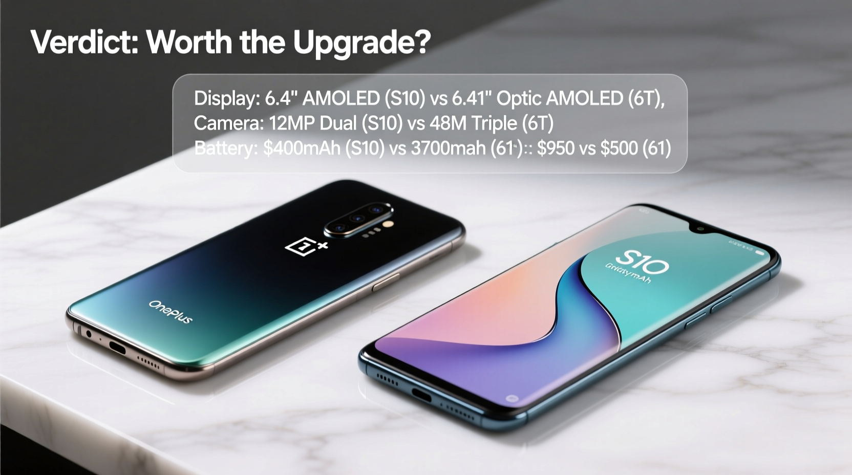 oneplus 6t vs galaxy s10 was upgrading to the s10 actually worth it