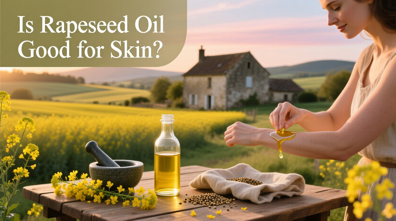 rapeseed oil for skin benefits risks