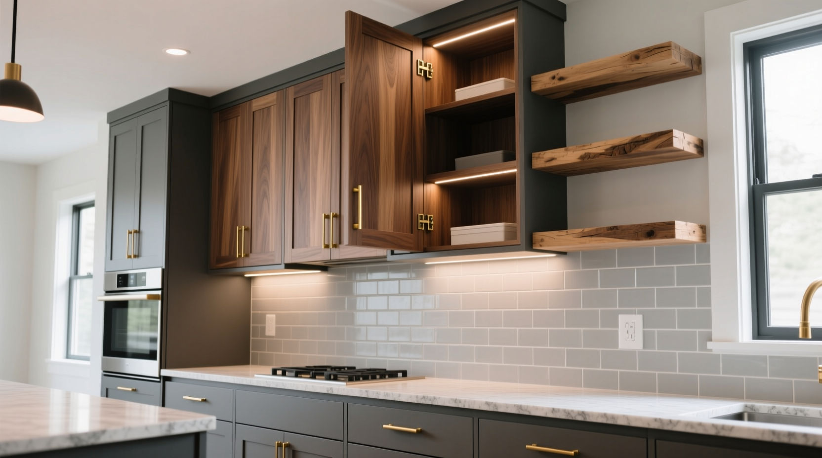 ways to update kitchen cabinets without painting it
