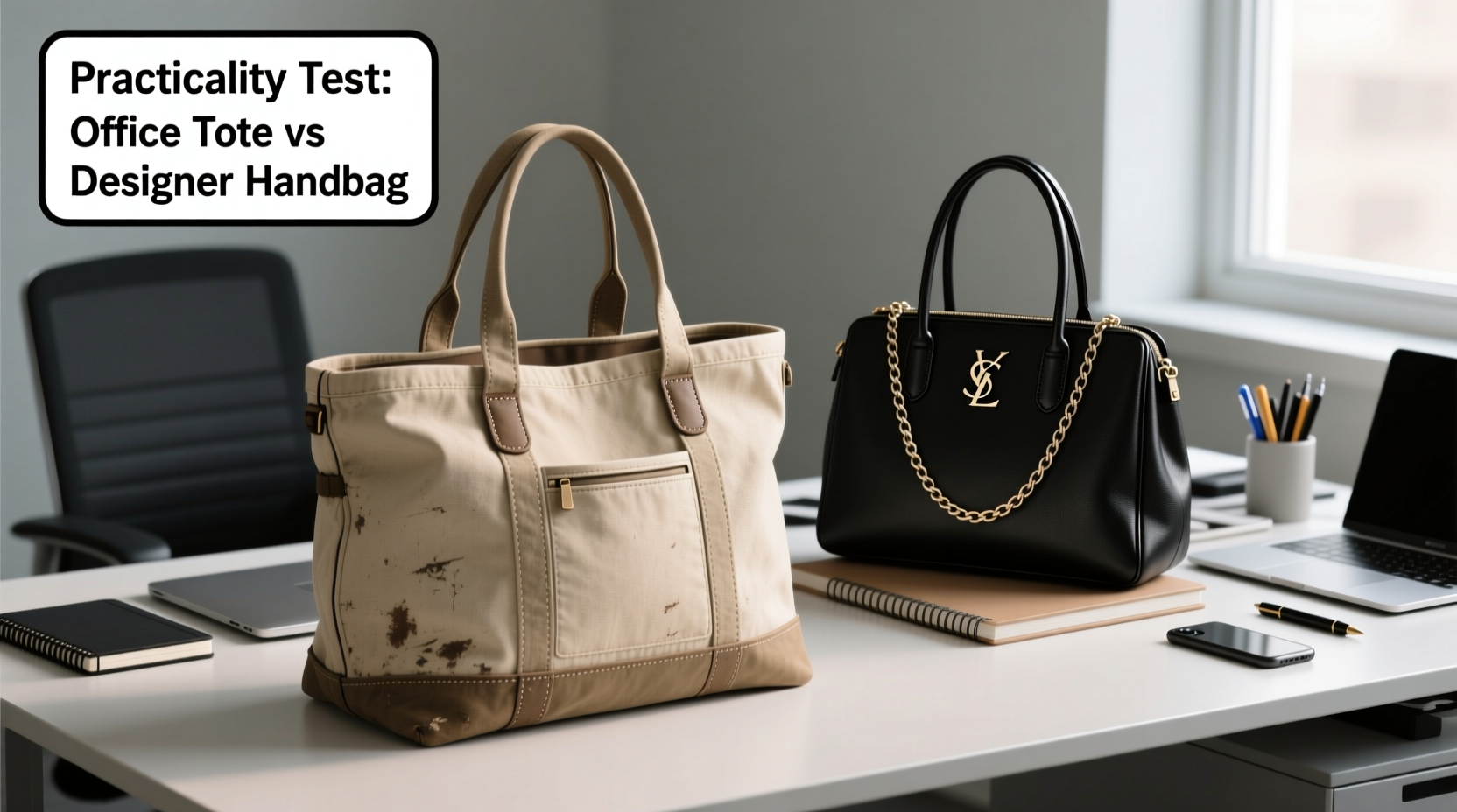 office tote bag vs designer handbag which one is actually more practical