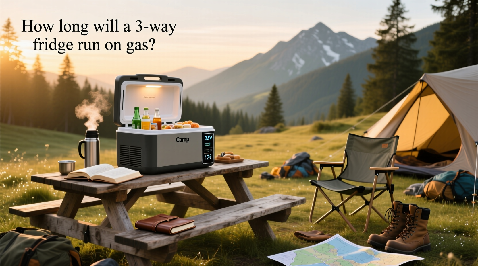 How to Choose a 3 Way Camp Fridge: Gas Runtime Explained