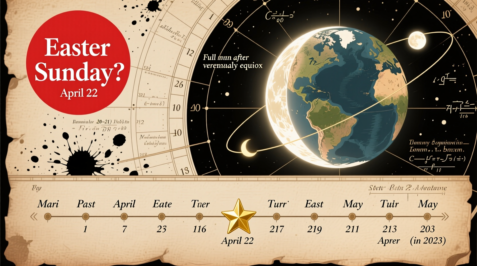Is Easter Ever on April 22?