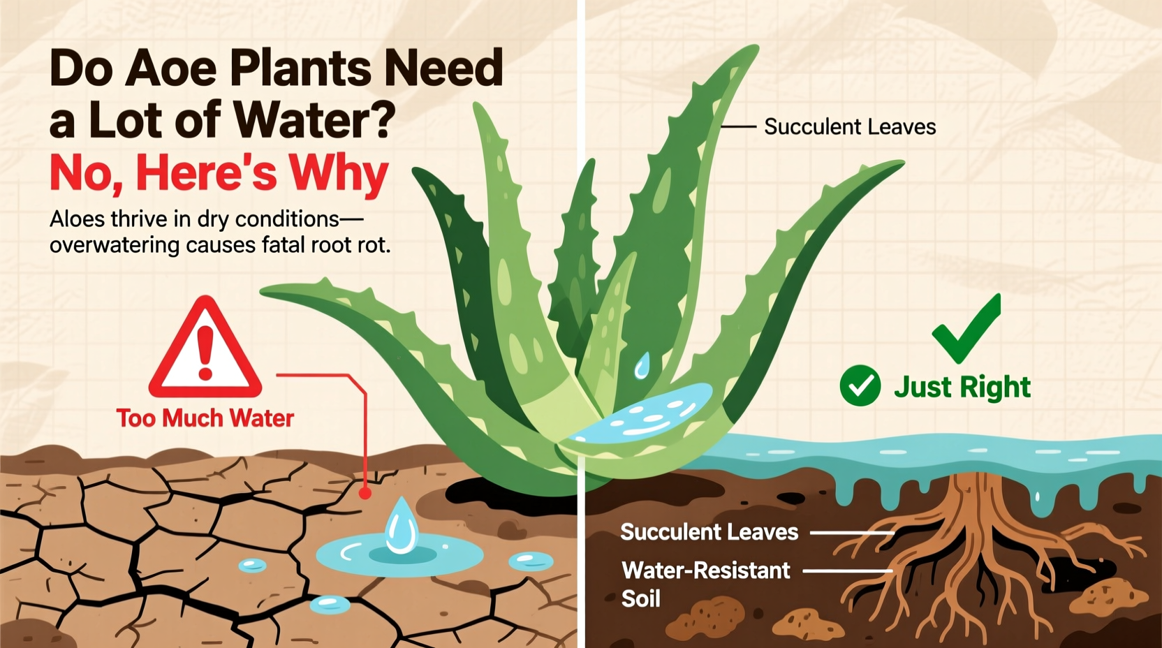 do aloe plants need a lot of water