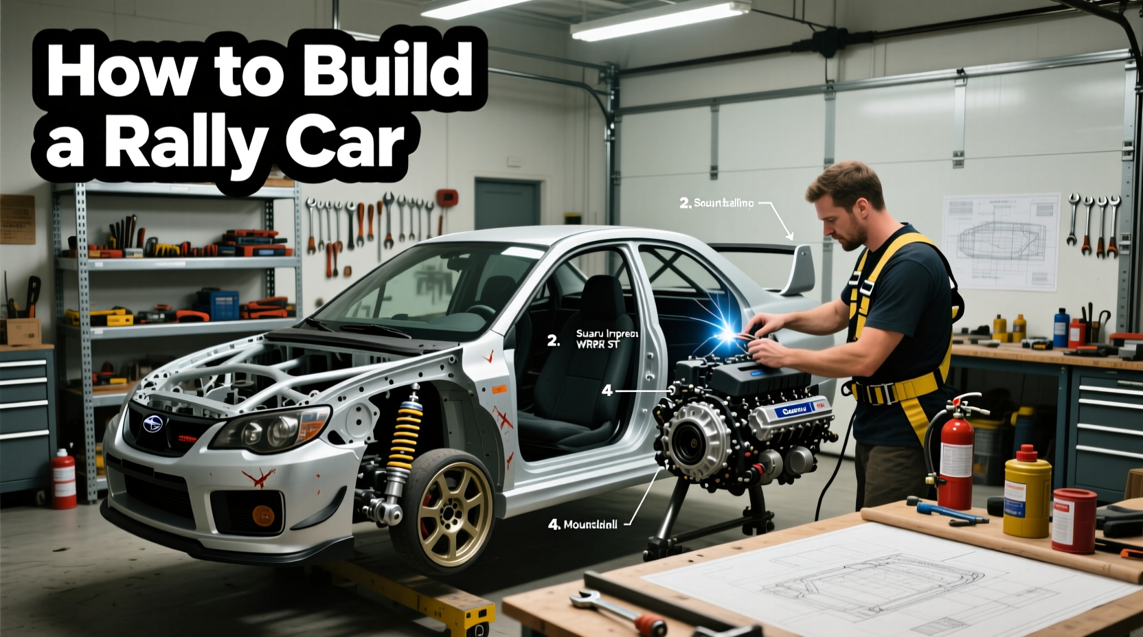 how to build a rally car