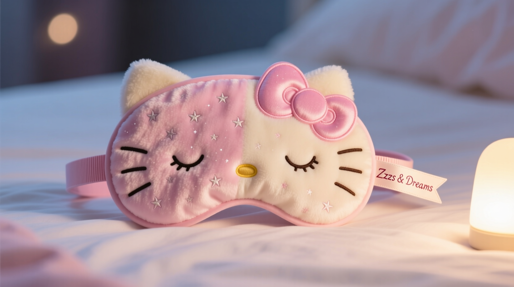 hello kitty headband or sleep mask which one will really get you more zzzs and likes