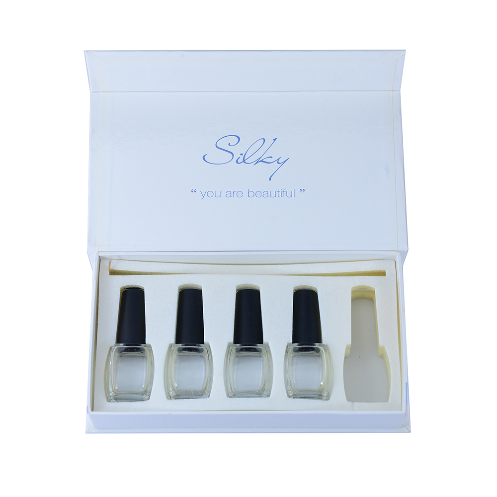 Eco-friendly paper nail polish box packaging