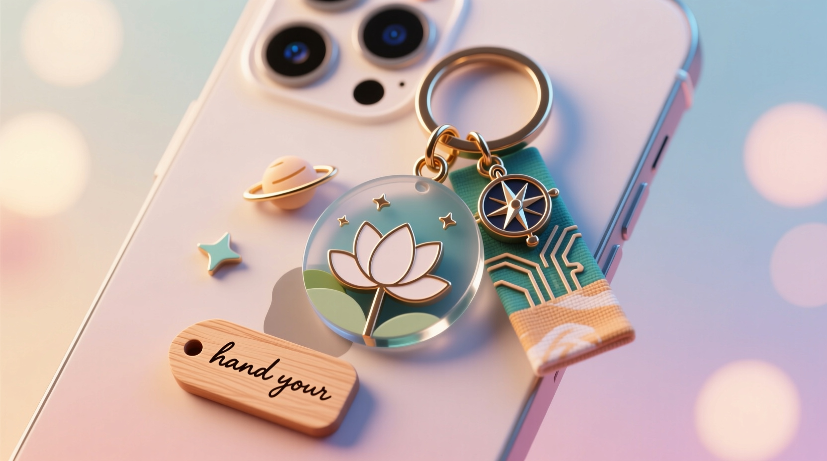 creative tips and step by step guide to crafting an aesthetic phone charm that reflects your style