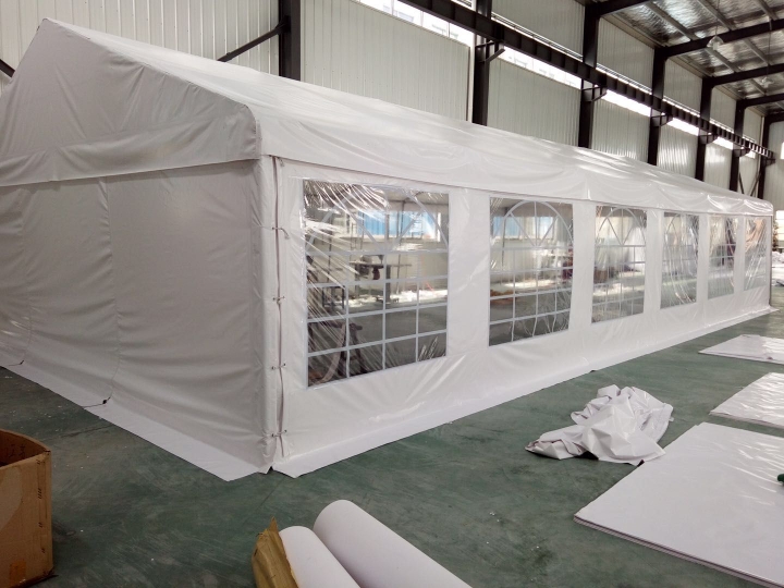 6m 7m huge span white pvc wedding marquee party tents