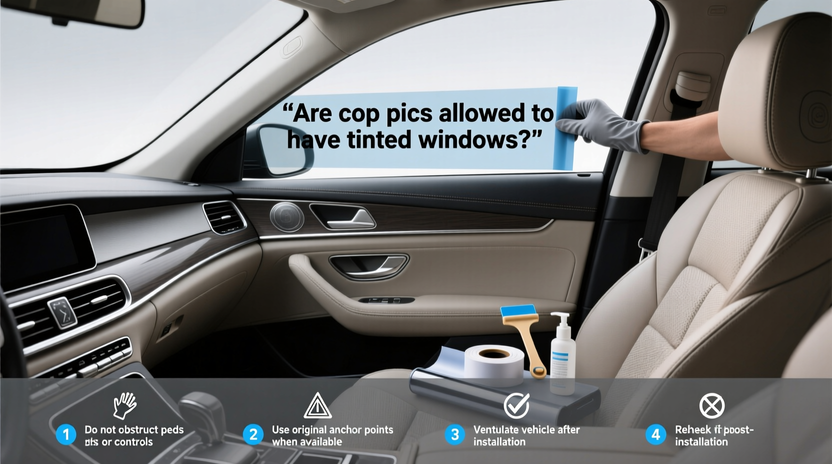 Are Cop Cars Allowed to Have Tinted Windows: Buying Guide