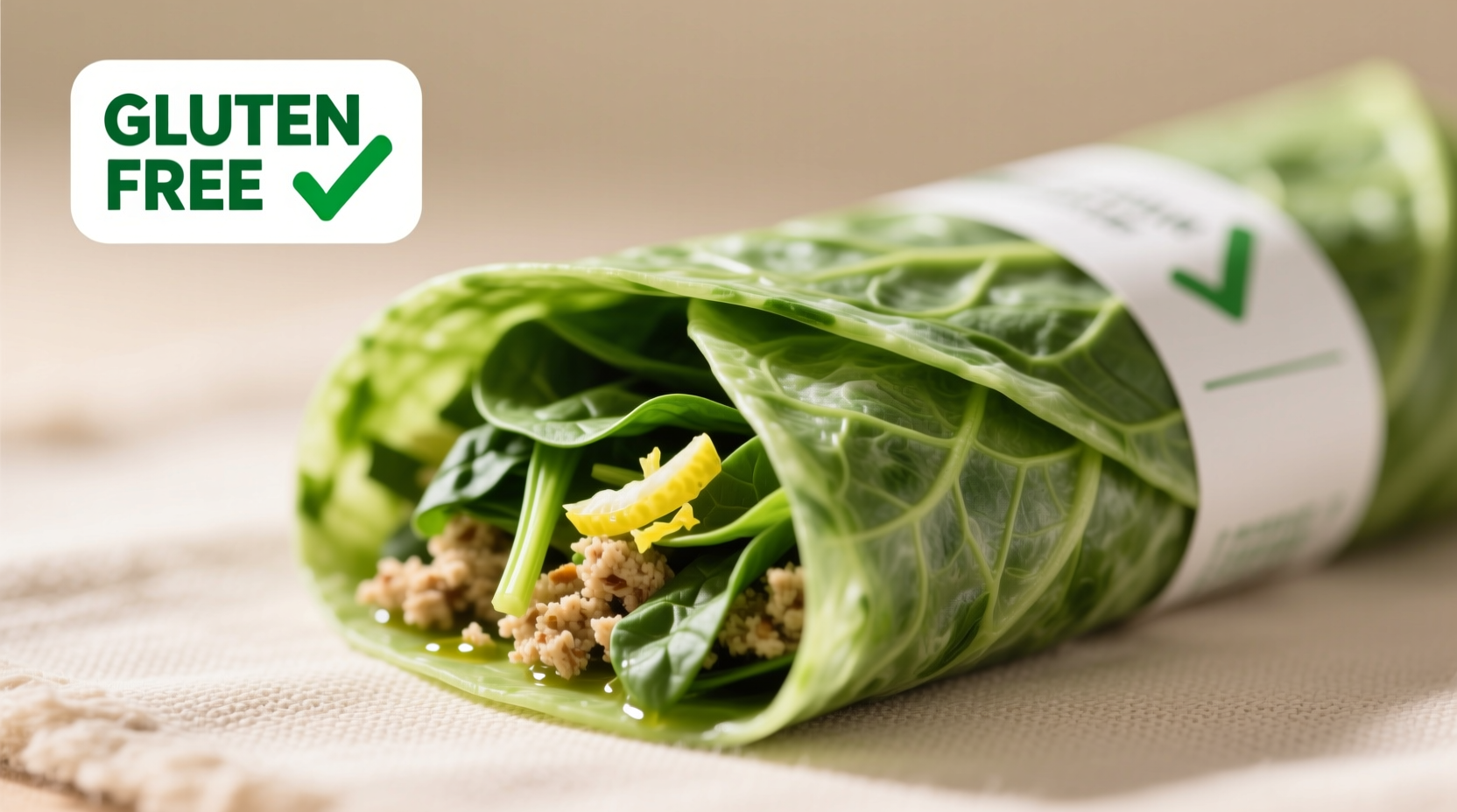 are spinach wraps gluten free