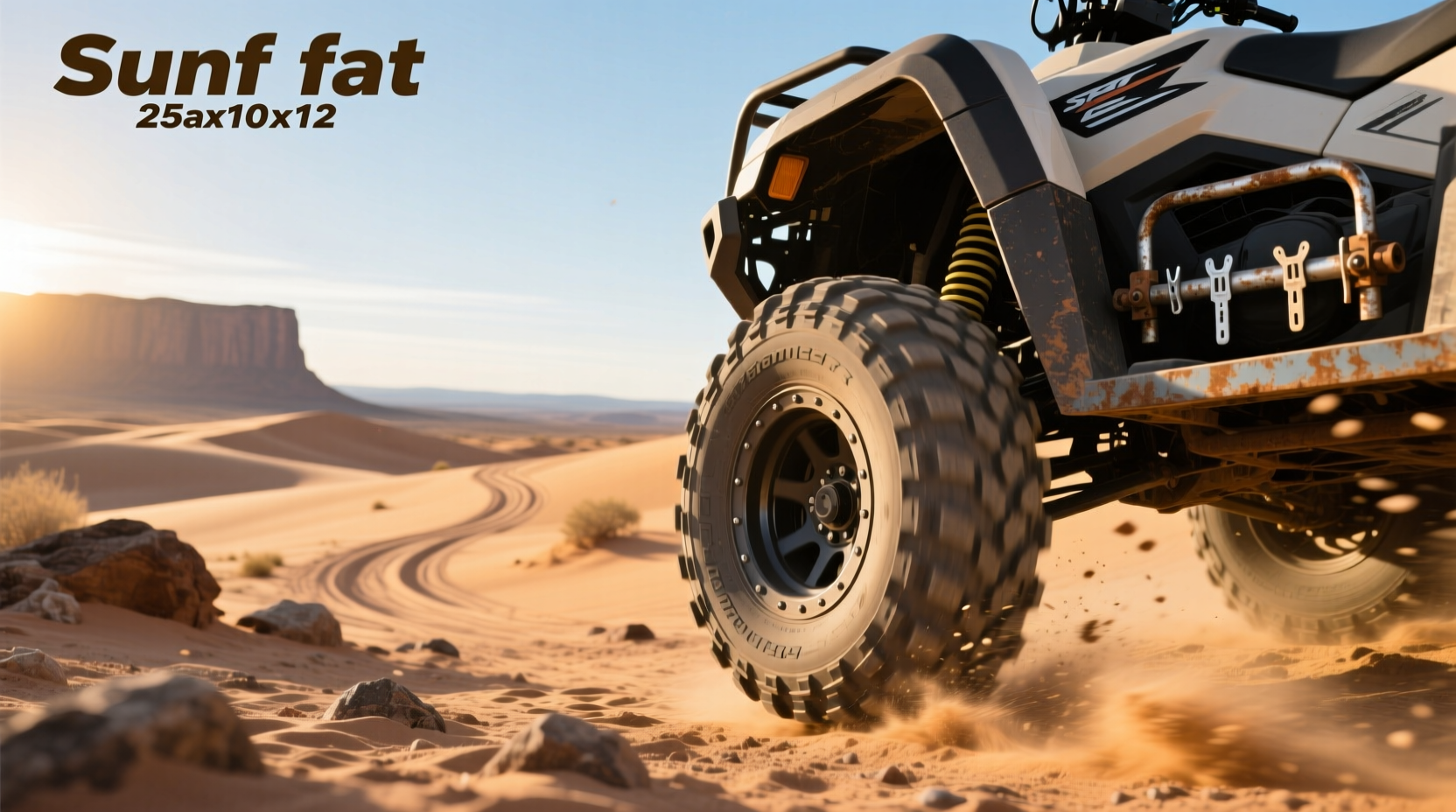 What to Know About Sunf ATV Tires 25x10x12 for Off-Road Use
