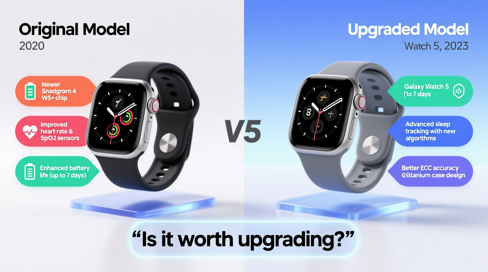 upgrading from galaxy watch 4 to 5 is it really worth it or just hype