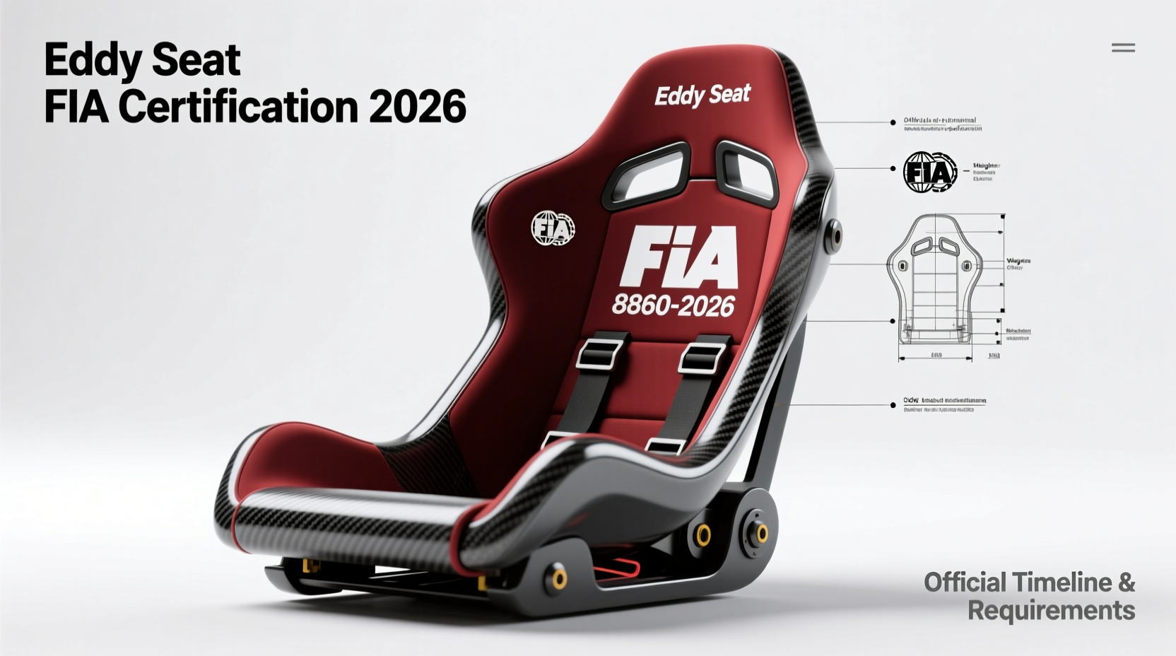 eddy seat fia certification 2026