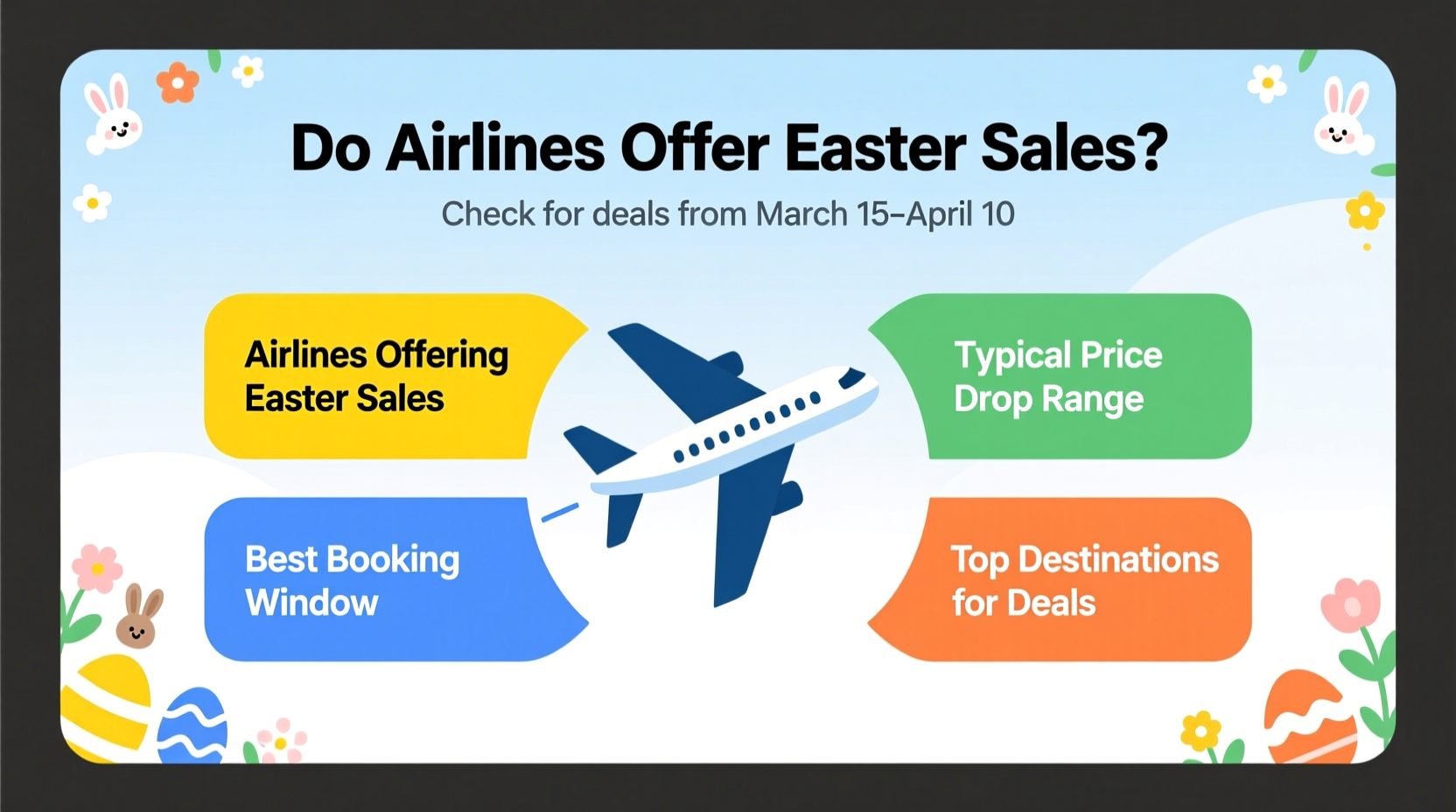 do airlines do easter sales