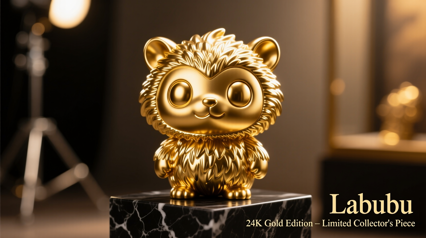 what is a 24k gold labubu