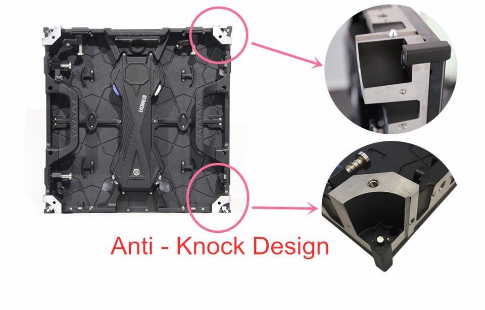 High Resolution Outdoor Rental LED Display 4500cd/M2 SMD1921