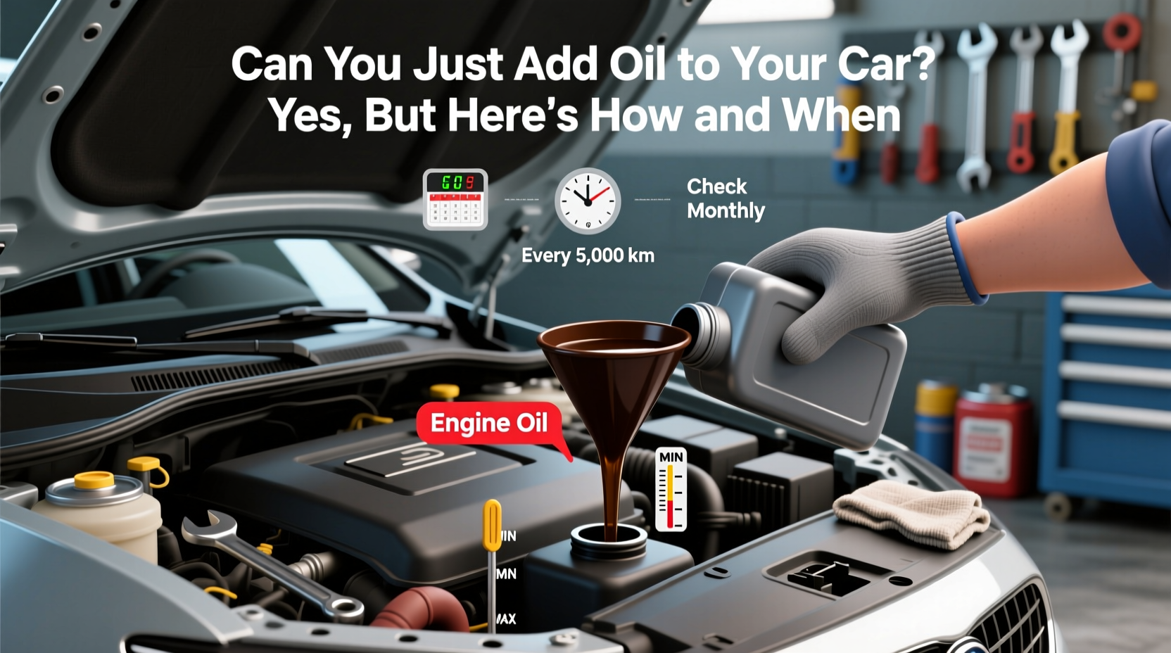 can you just add oil to your car