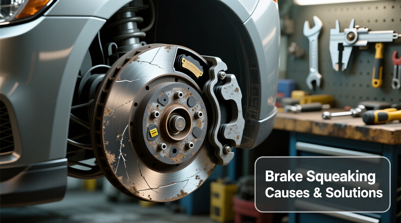 why are my brakes squeaking while driving causes solutions