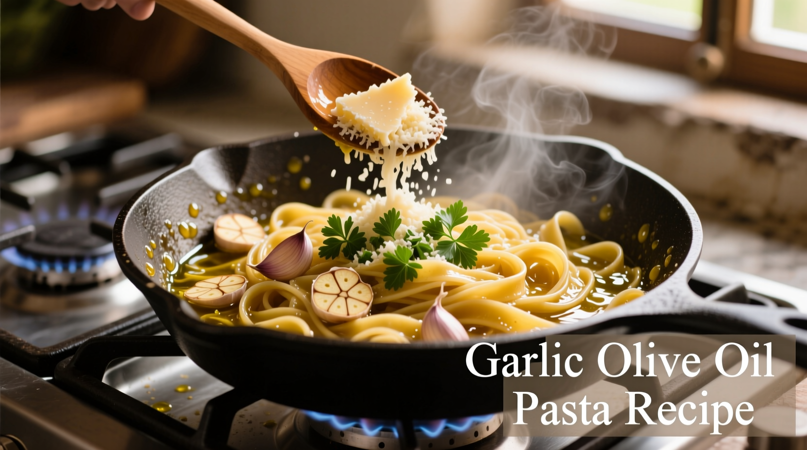 garlic olive oil pasta recipe