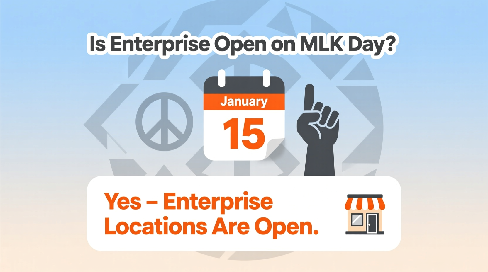 is enterprise open on mlk day
