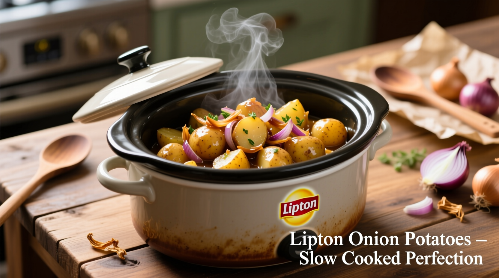 lipton onion potatoes in crock pot