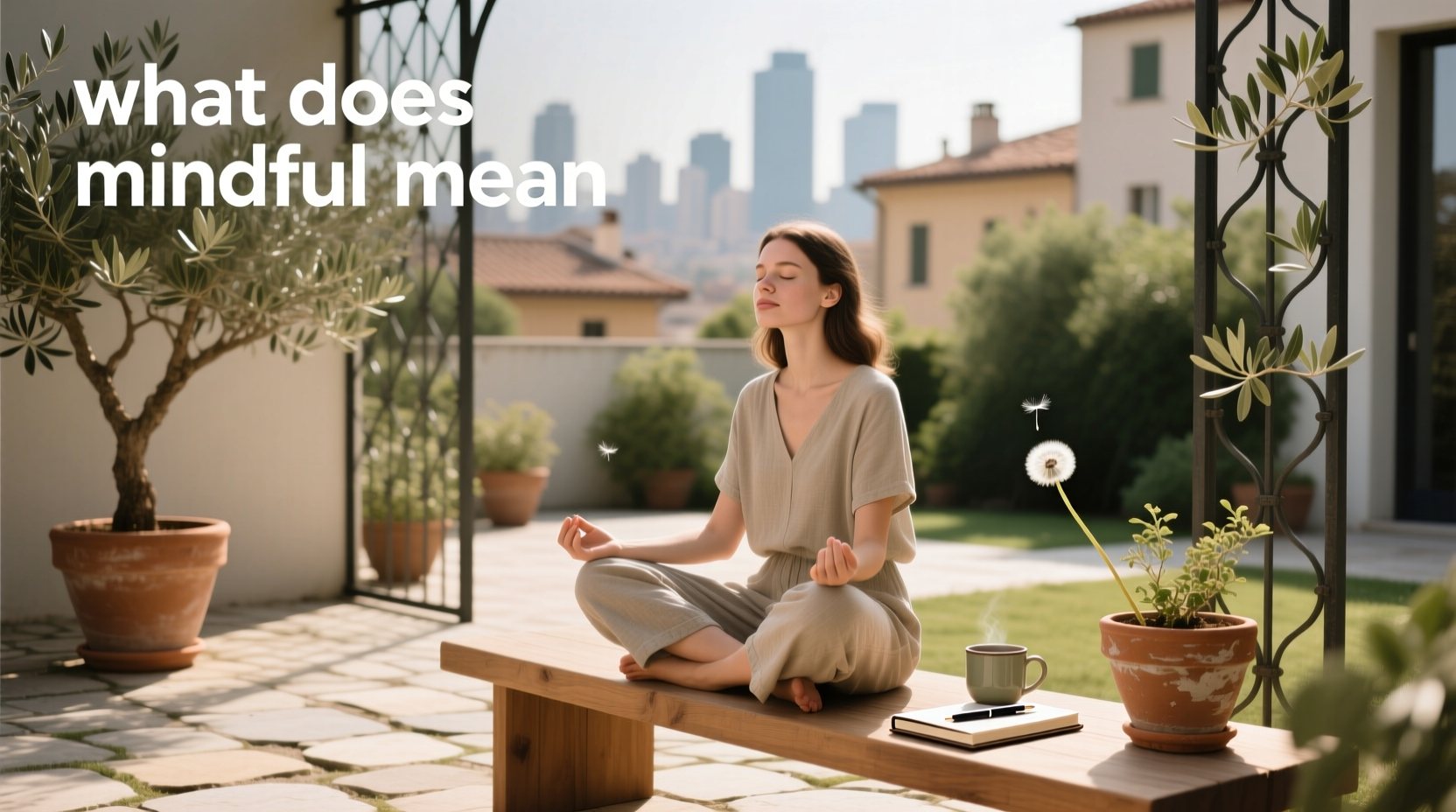 what does mindful mean