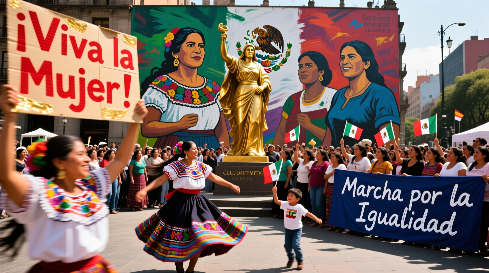 international womens day mexico city