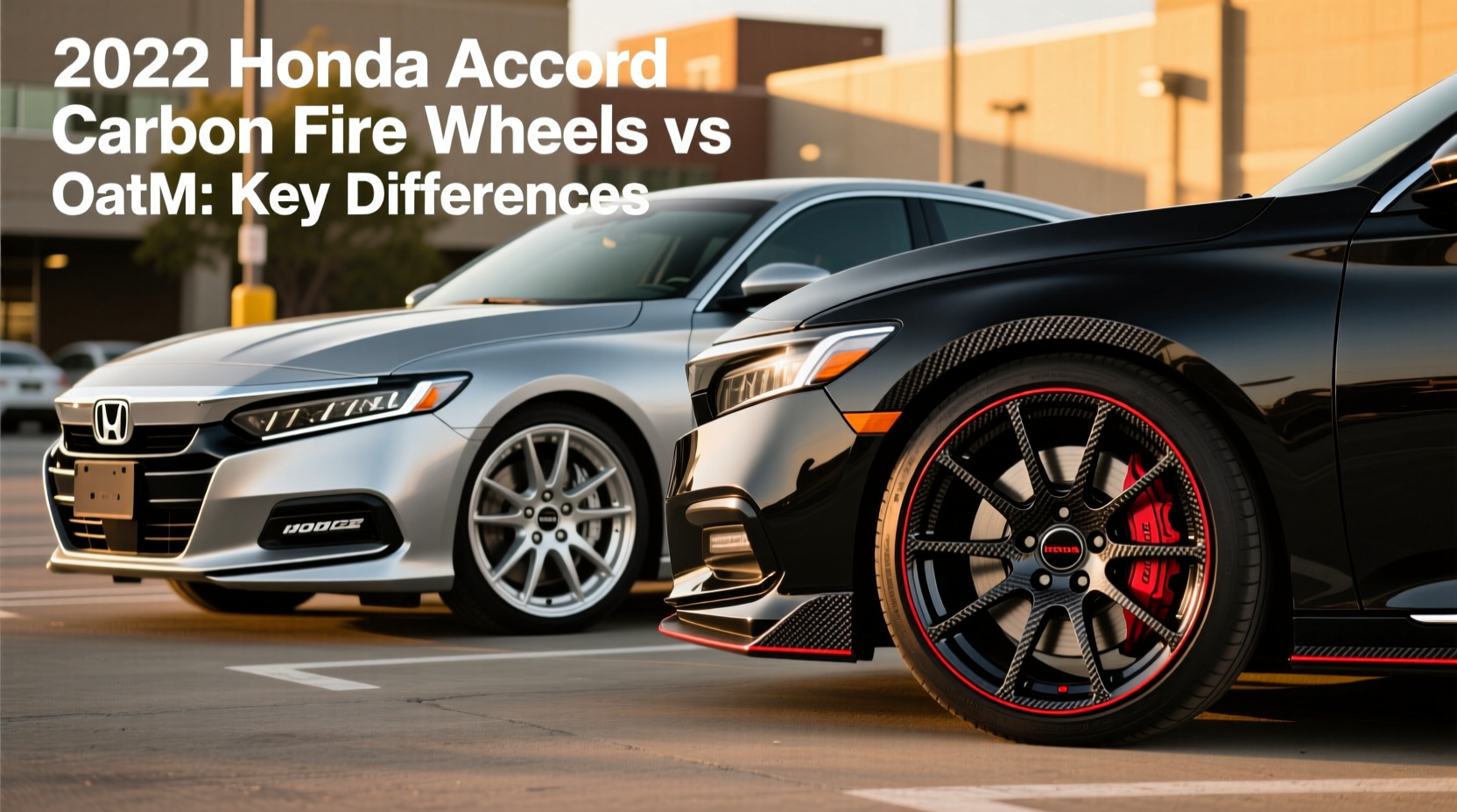 accord 2022 carbon vs oem wheel