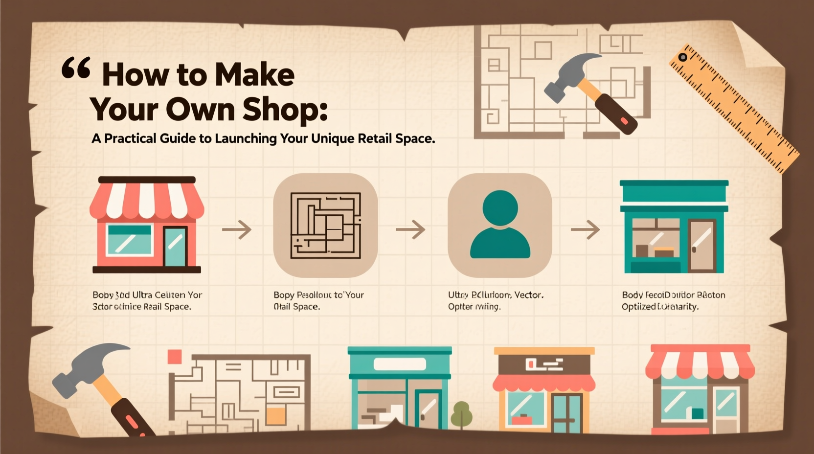 how to make your own shop a practical guide to launching your unique retail space