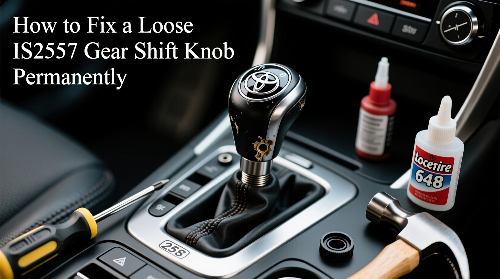 is250 loose knob fix