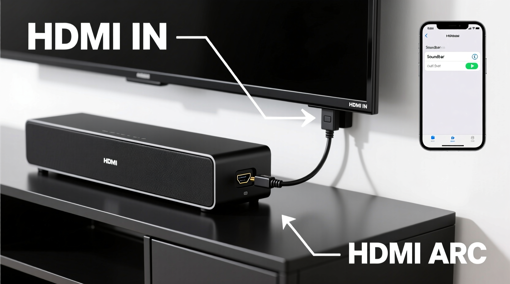 easy step by step guide to connecting your soundbar to a tv using hdmi for superior sound