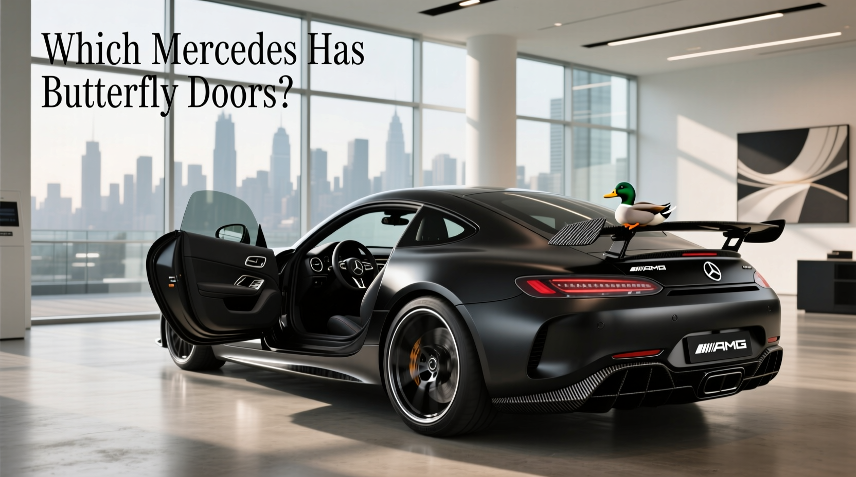 How to Choose Duck Spoiler for Mercedes, Which Mercedes Has the Butterfly Doors?