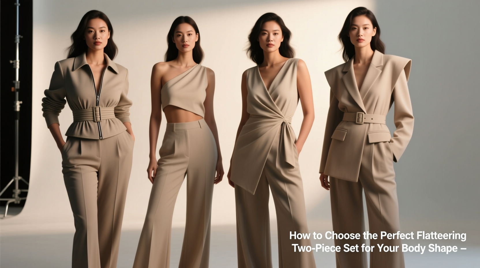 how to choose the perfect flattering two piece set for your body shape