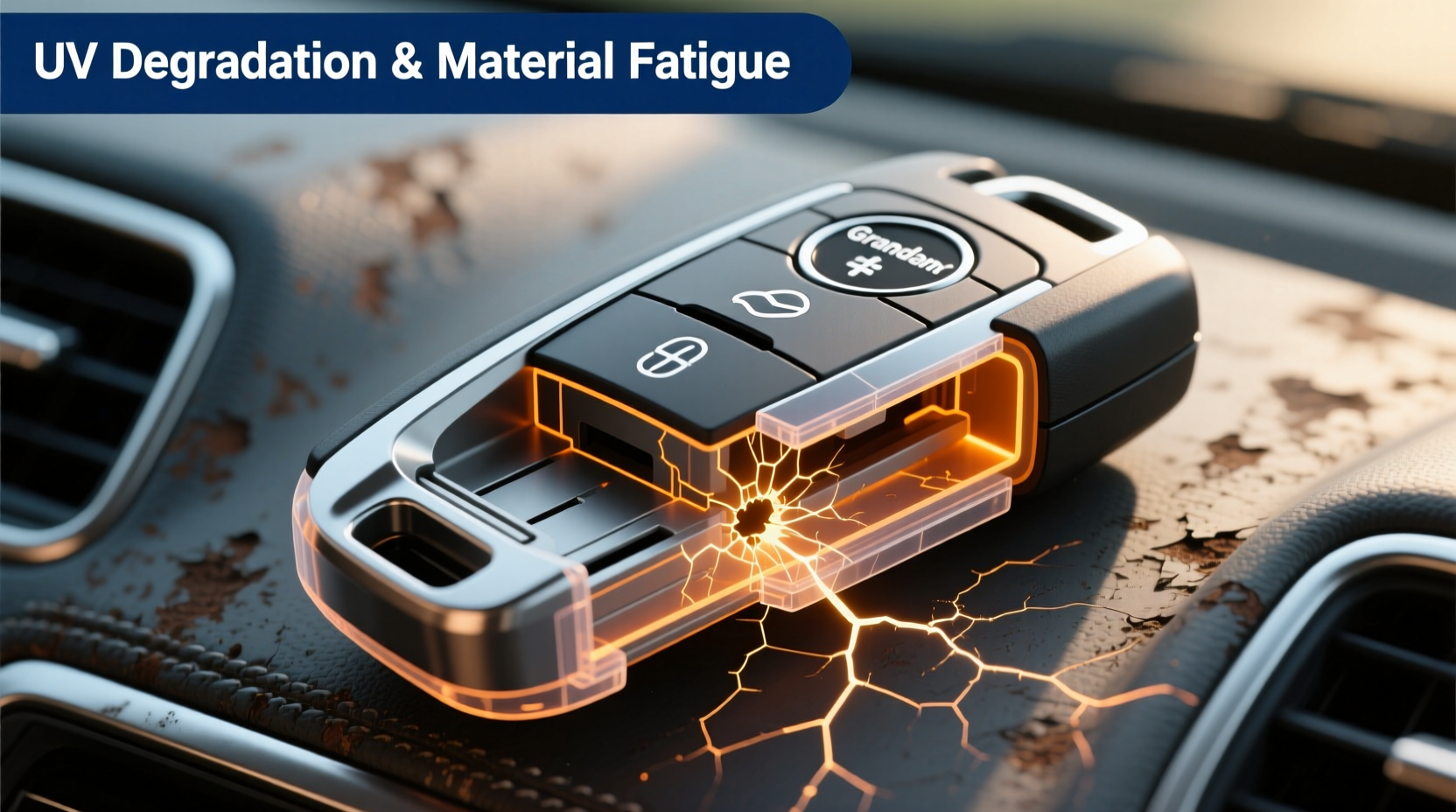 Why Grandland X Key Covers Crack: Material Fatigue & UV Degradation