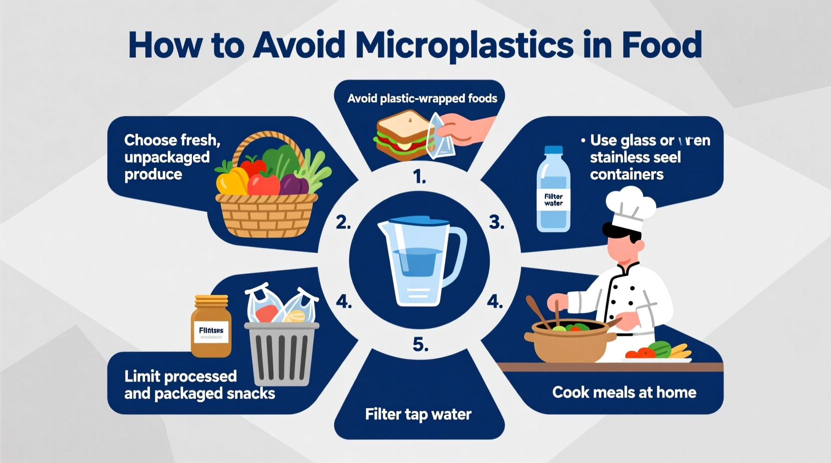 How to Avoid Microplastics in Food: 5 Evidence-Based Strategies