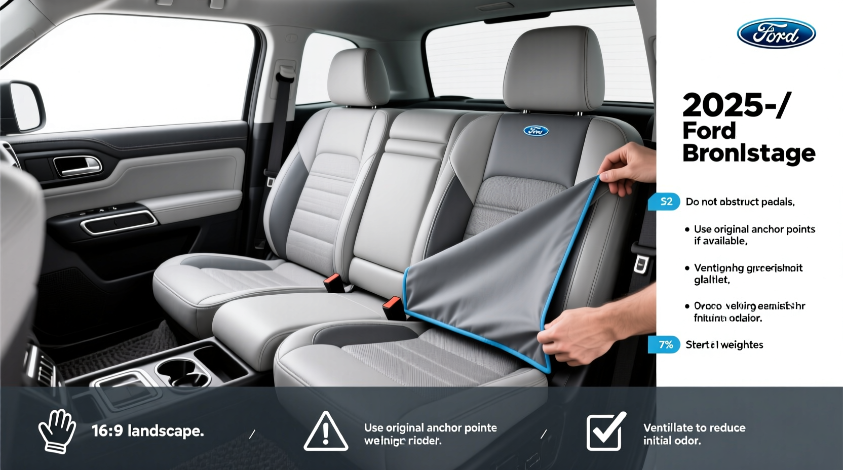 2025 Ford Bronco Seat Covers Buying Guide: How to Choose