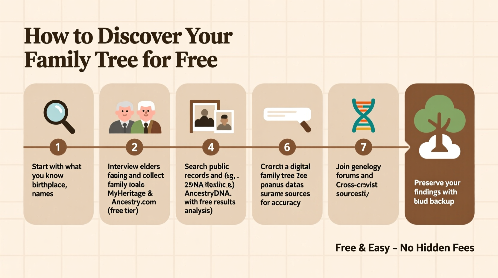 How To Discover Your Family Tree For Free A Step By Step Guide To