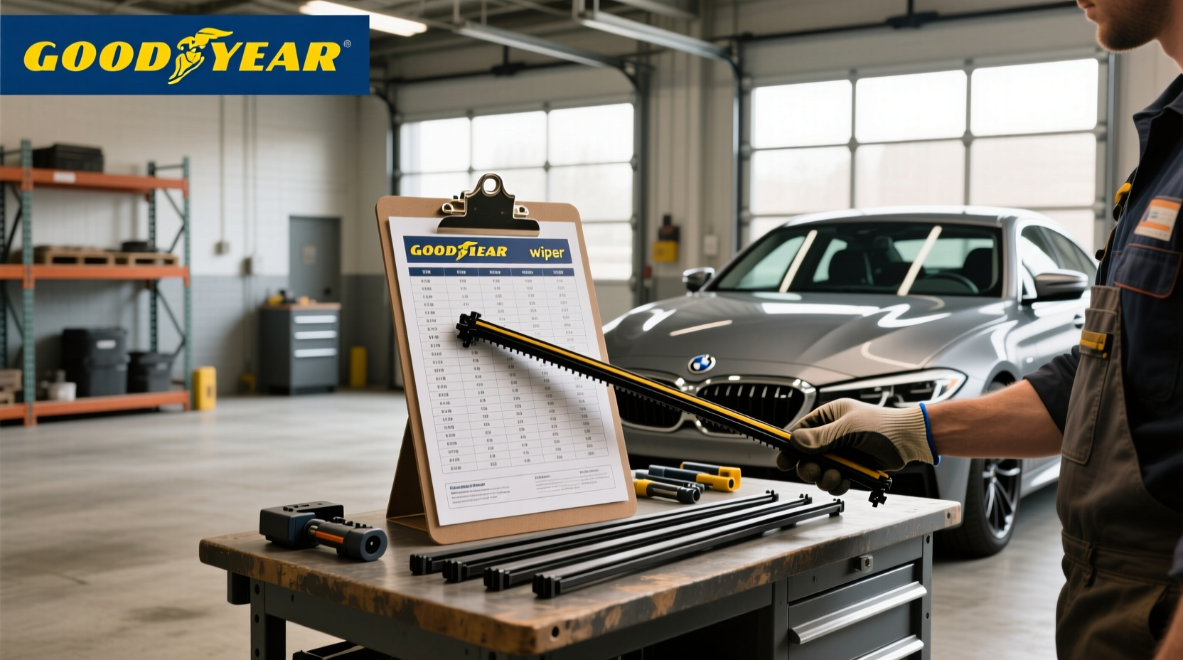 How to Choose Goodyear Wiper Blade Size Chart & Verify Compatibility