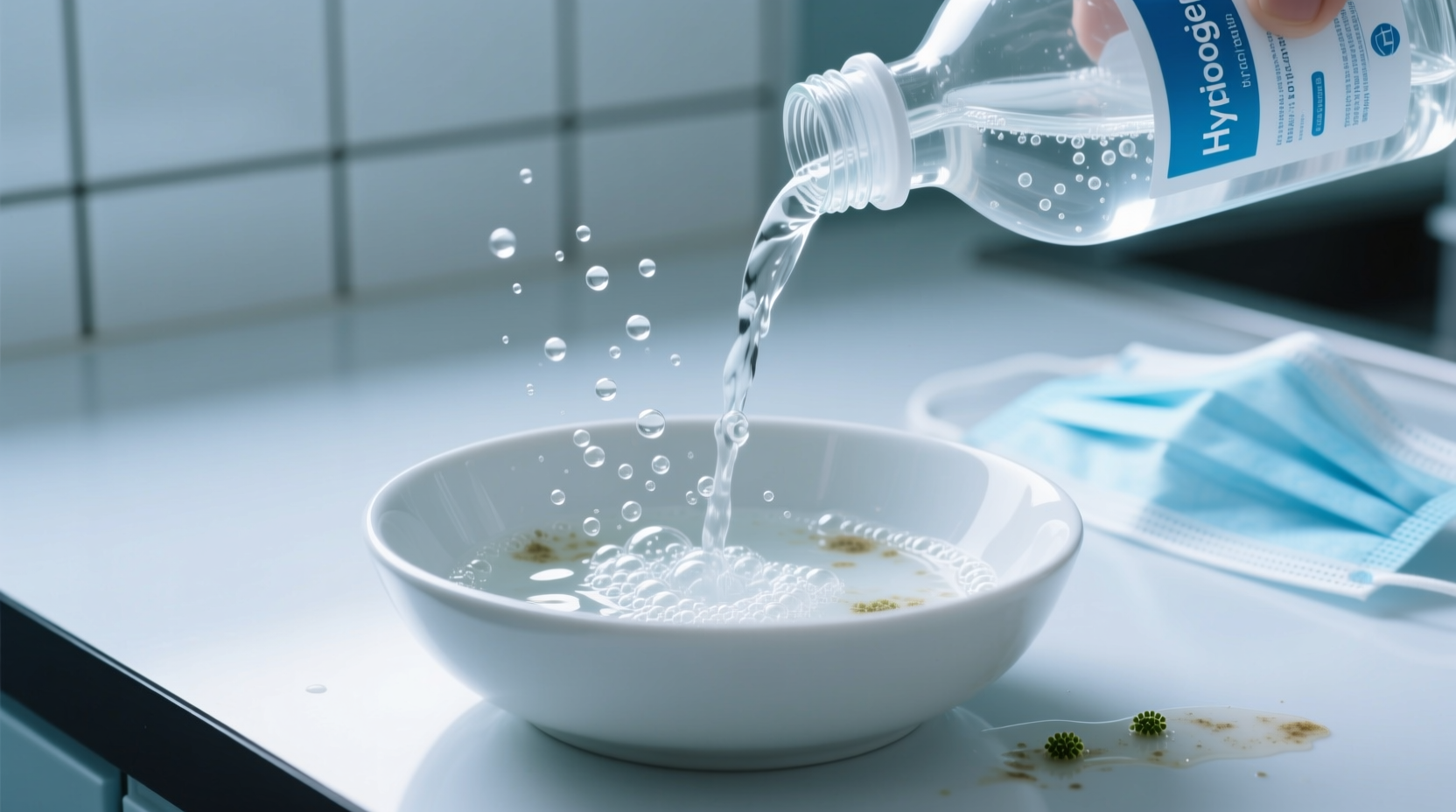 disinfect with hydrogen peroxide