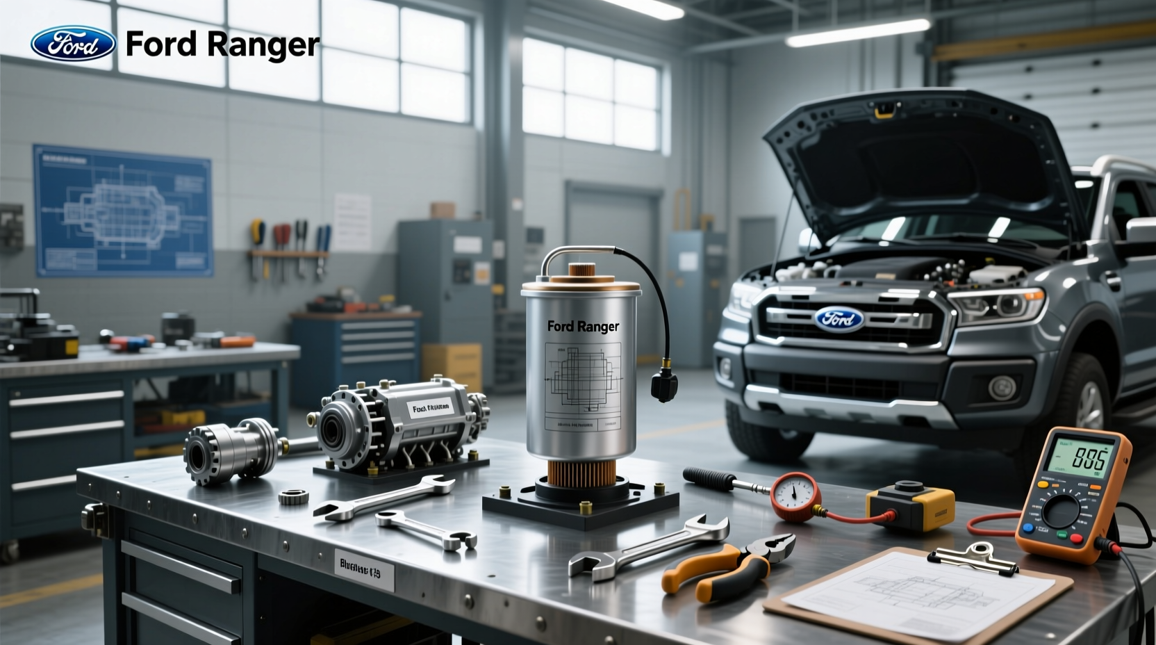 How to Find Ford Ranger Fuel Filter Diagram and Replace It Safely