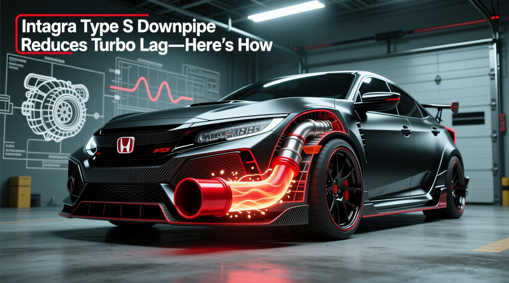 integra type s downpipe turbo lag