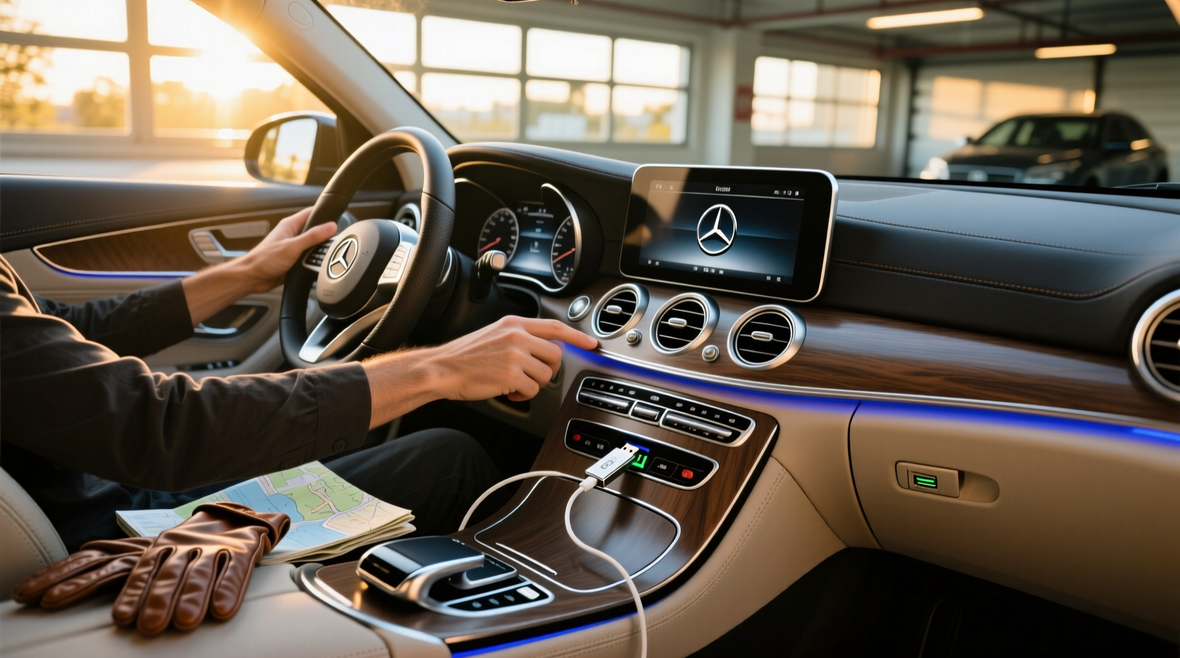 How to choose mercedes w204 usb,How to play music through USB in Mercedes C class? buying guide