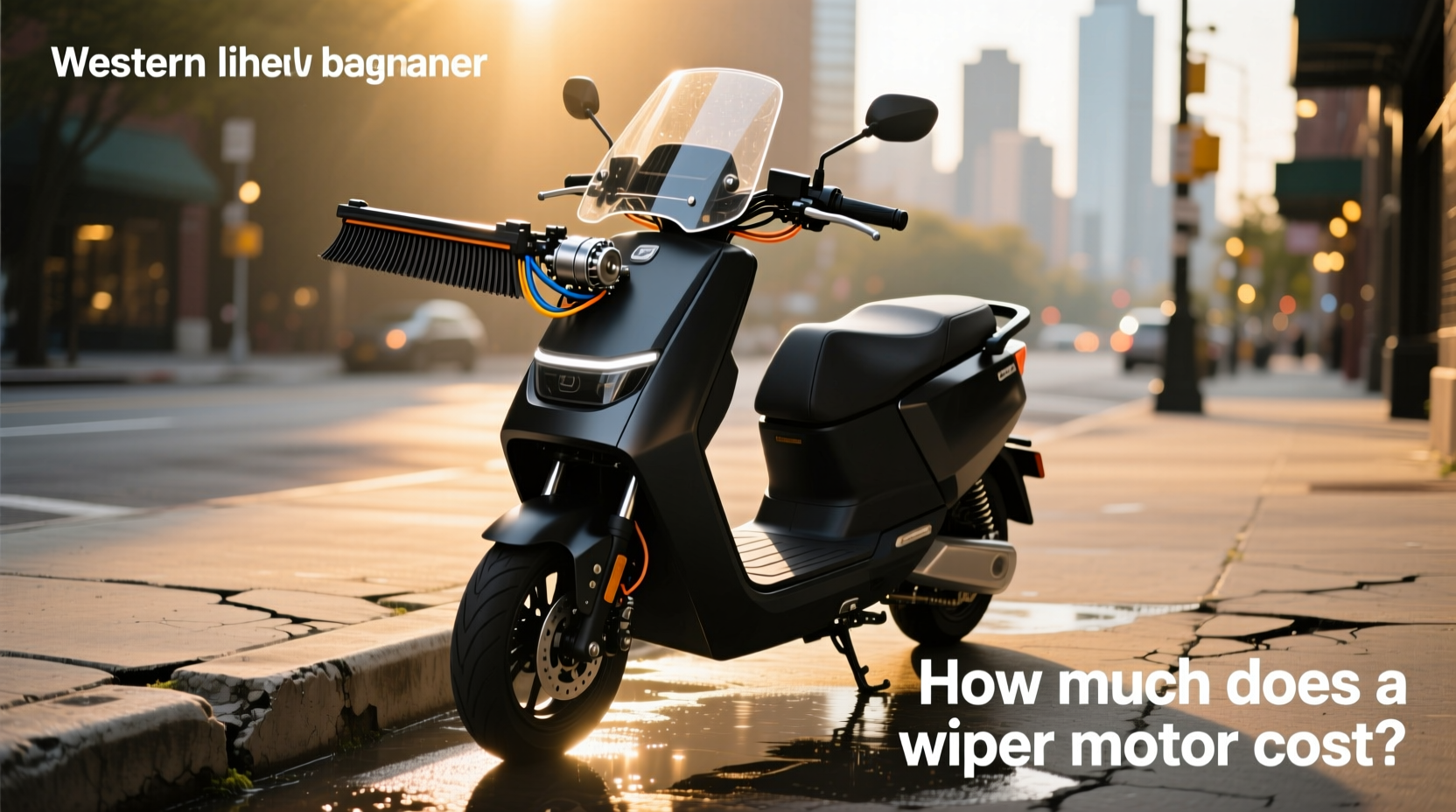 How to Choose Electric Scooter Wiper, How Much Does a Wiper Motor Cost?