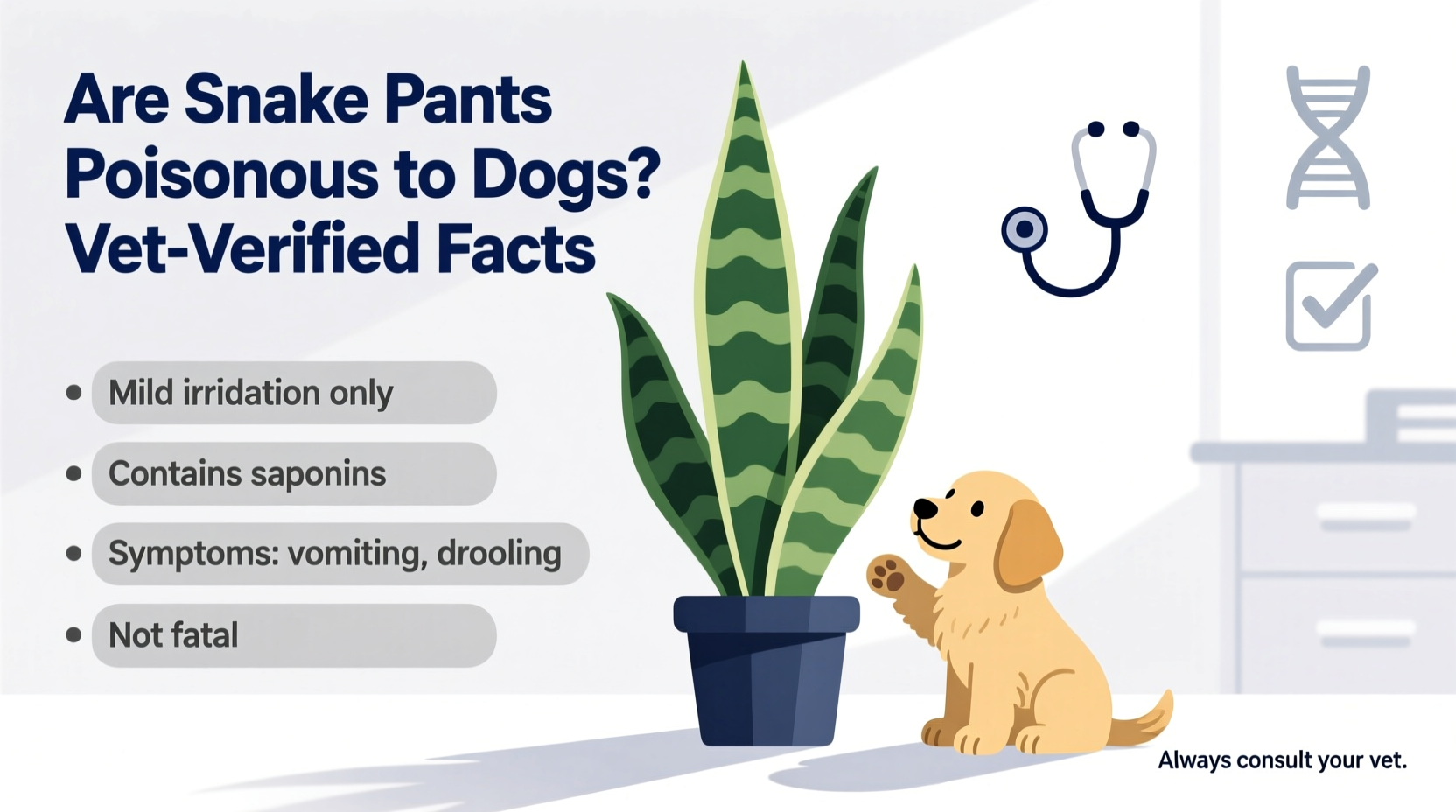 are snake plants poisonous to dogs