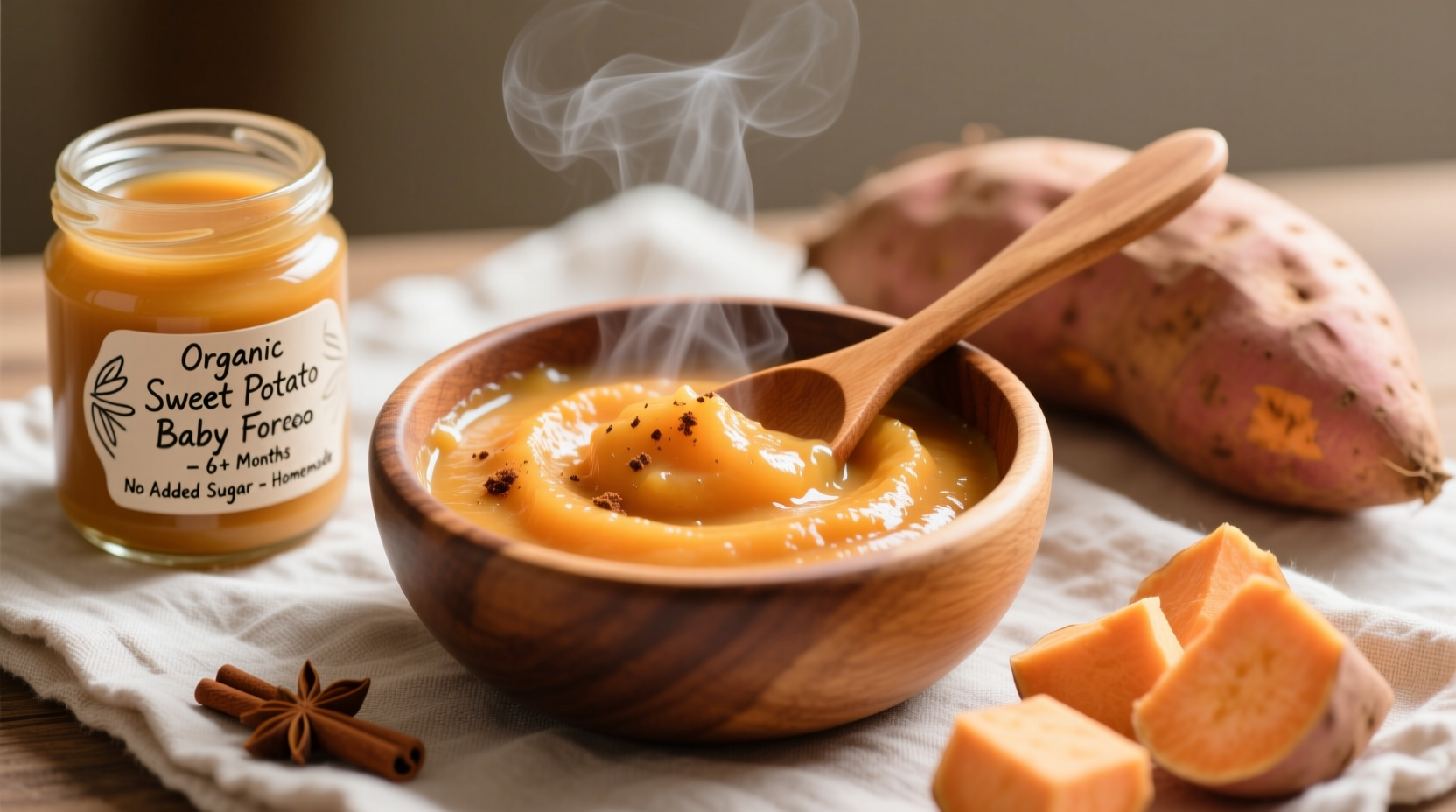 Simple Sweet Potato Baby Food Recipe: Nutritious First Food