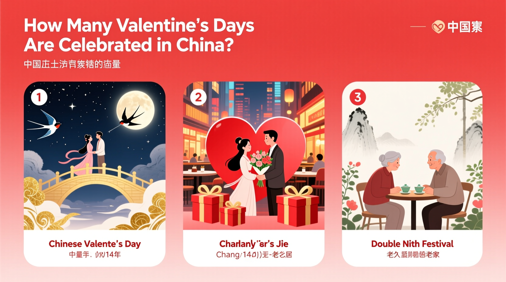 how many valentines days are there in china