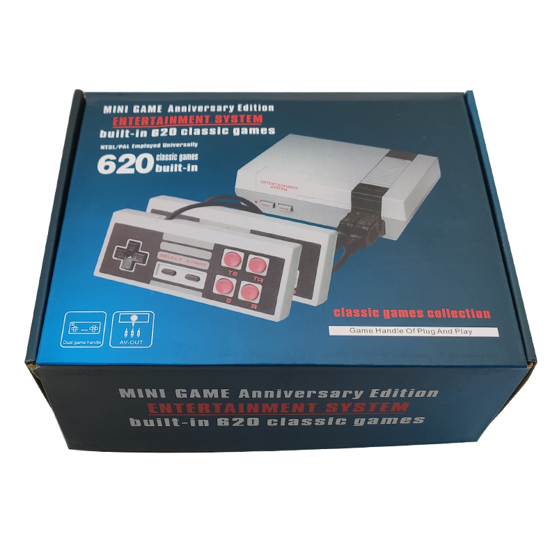 Best Christmas gift mini-game classic retro built-in 620 games home TV game 8-bit video game console